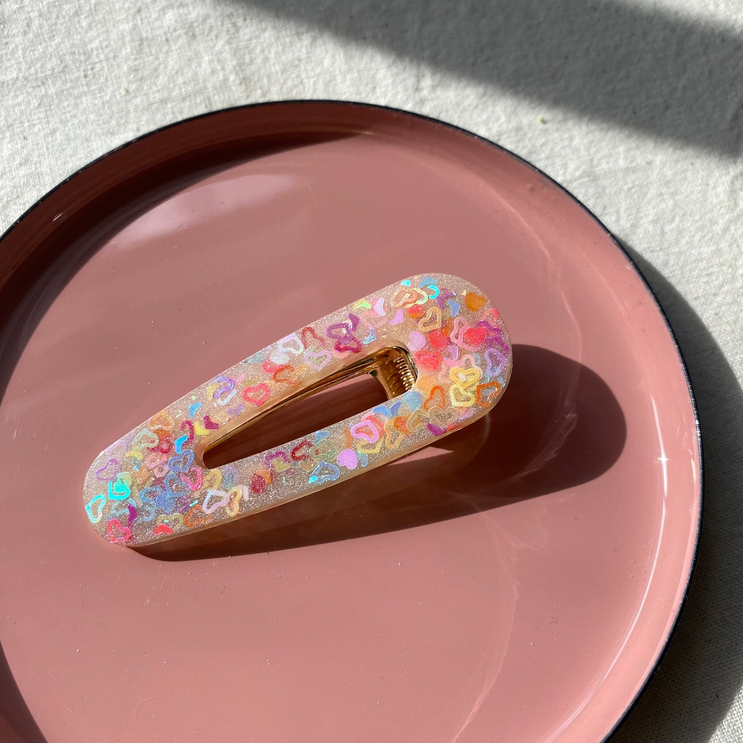 Resin Sparkly Hair Clip / Pick one