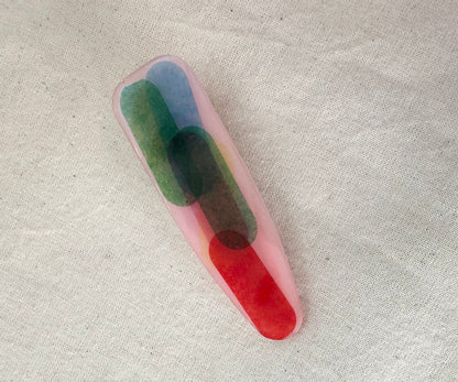 Spring Resin Hair Clips