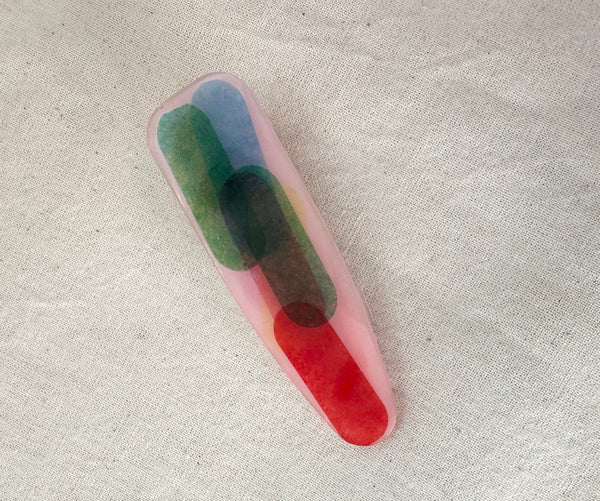 Spring Resin Hair Clips