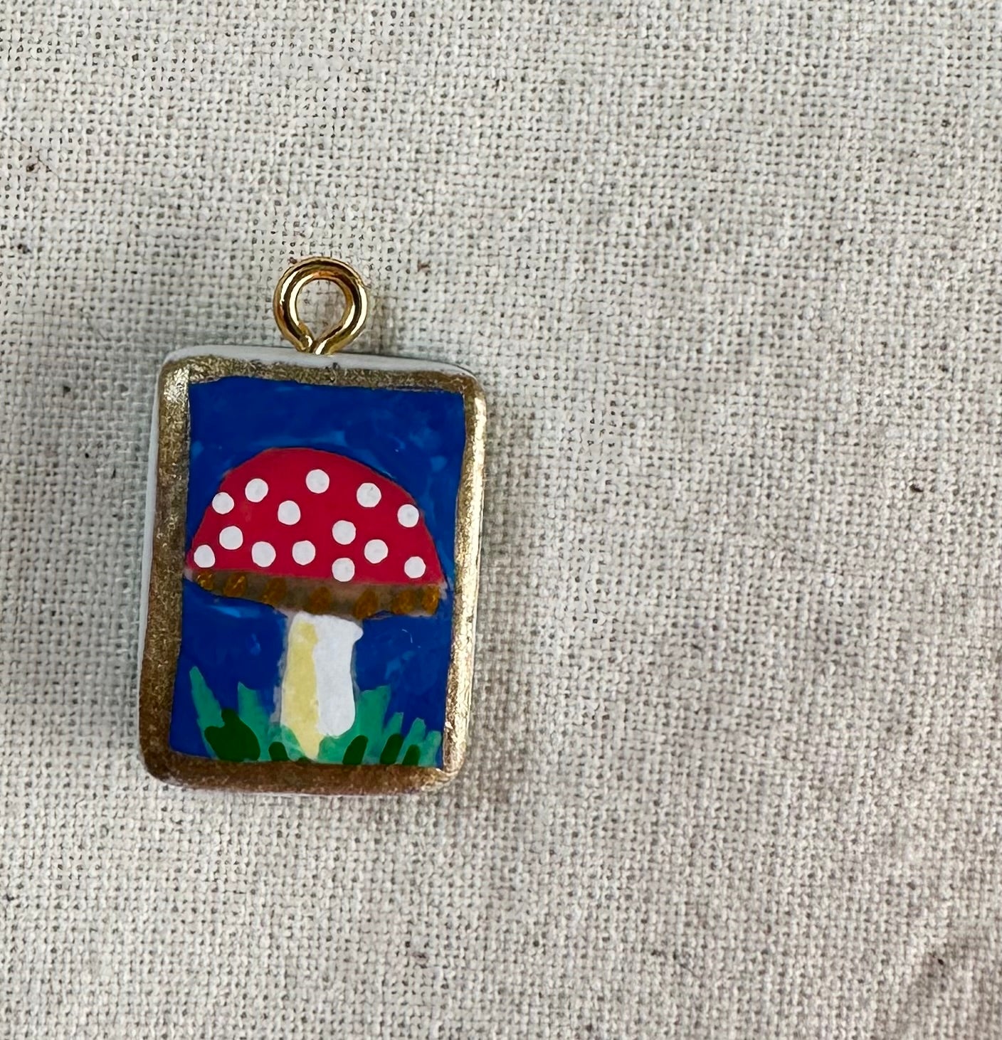 Cute Hand Painted Cat Charms
