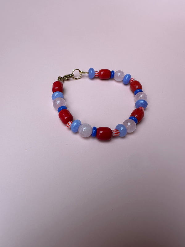 Bracelet Semi Precious Beads