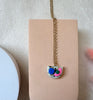 Abstract Pendant Statement Necklace