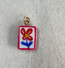 Floral Hand Painted Charms
