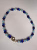 Semi Precious Beaded necklace in Blue