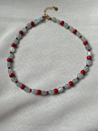 Grace Semi Precious Beaded necklace