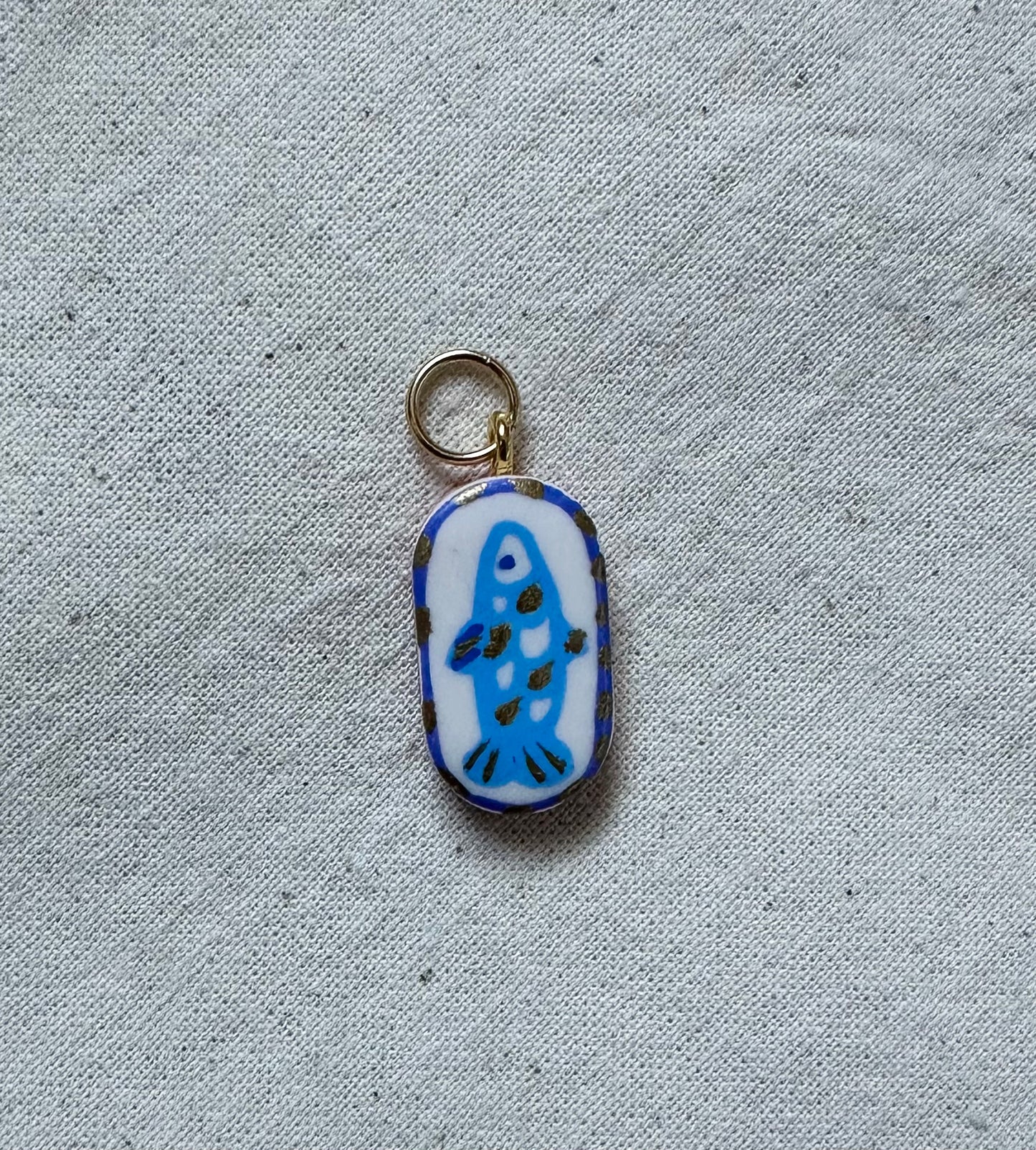 Cute Hand Painted Cat Charms