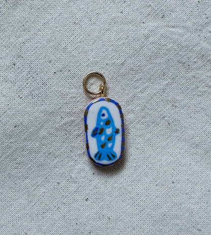 Cute Hand Painted Cat Charms
