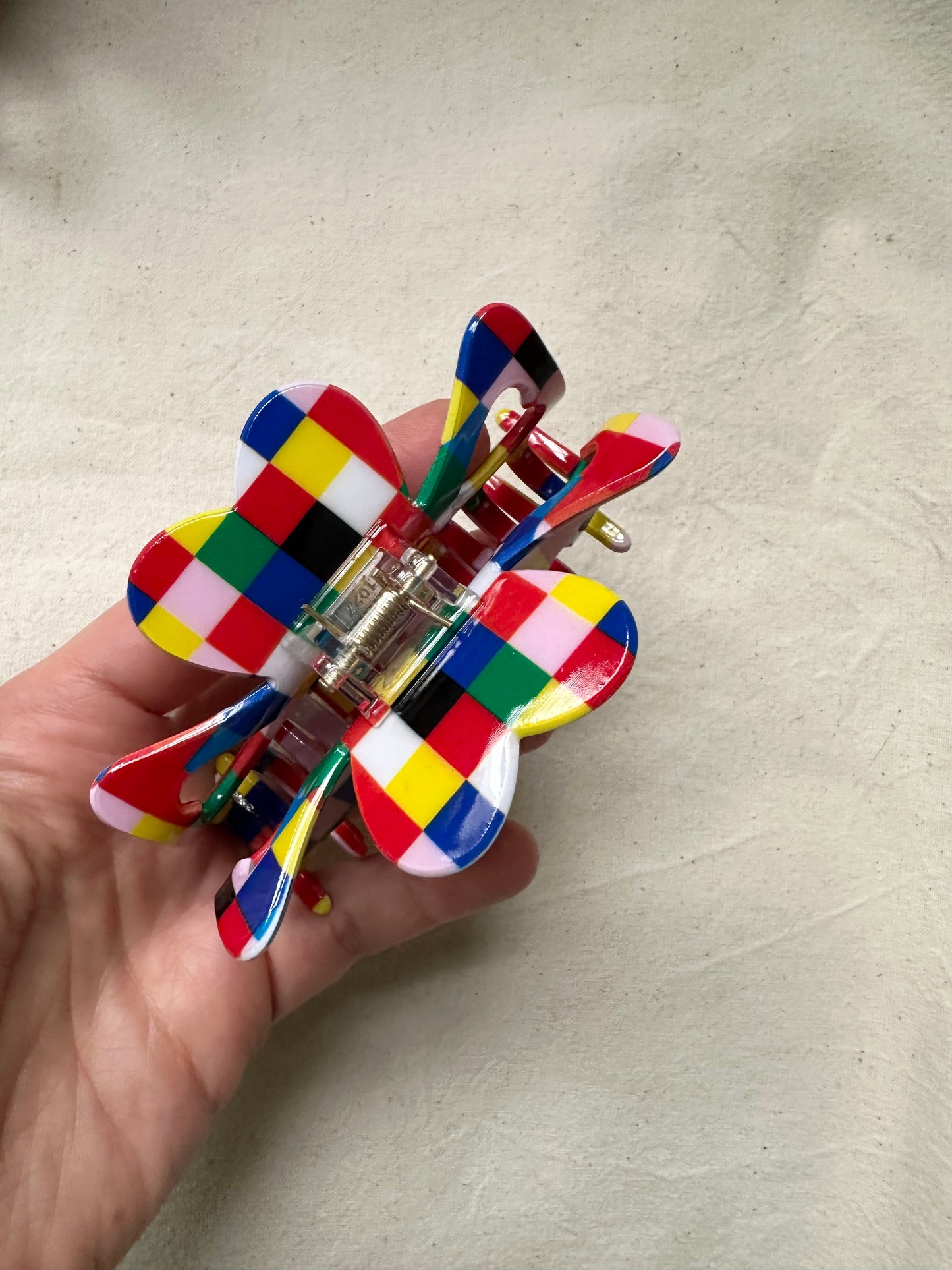 Colourful Big Resin Hair Claw