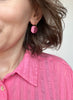 Two Colour Way Hoop Earrings