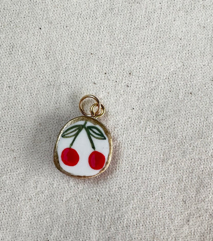 Food Hand Painted Charms