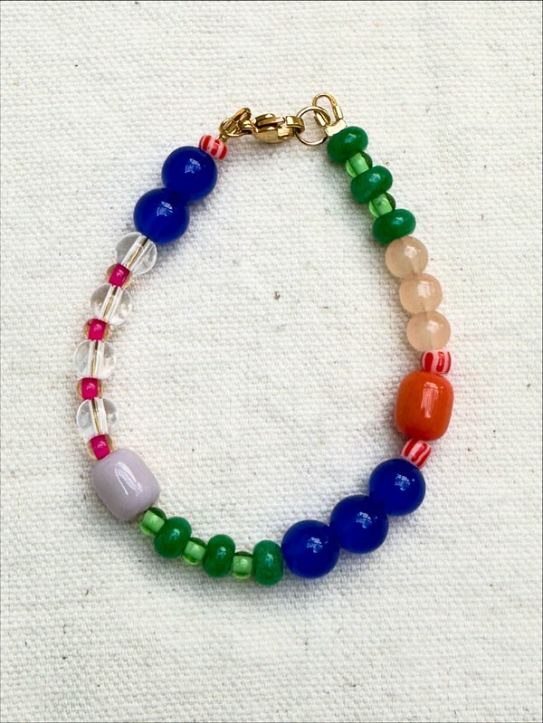 Bracelet Semi Precious Beads
