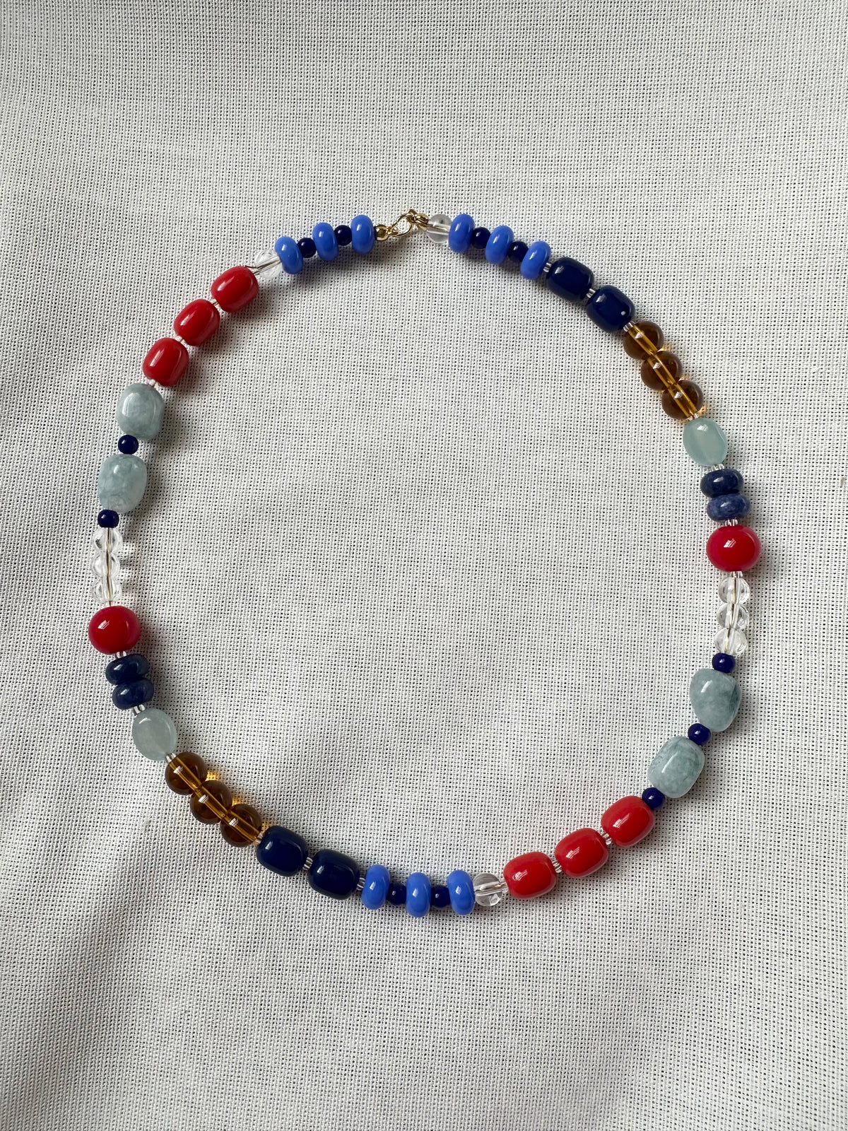 Lauren Semi Precious Beaded necklace