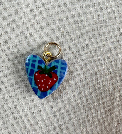 Food Hand Painted Charms