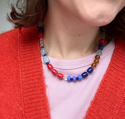 Lauren Semi Precious Beaded necklace