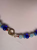 Semi Precious Beaded necklace in Blue