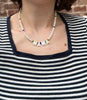 Mama Beaded Necklace Pearl Necklace