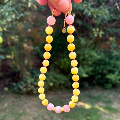 Glass Bead Necklace