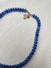 Blue Semi Precious Stone Bead Necklace