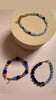 Multicoloured Semi Precious Beads Bracelets