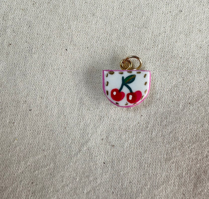 Food Hand Painted Charms