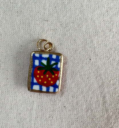 Food Hand Painted Charms