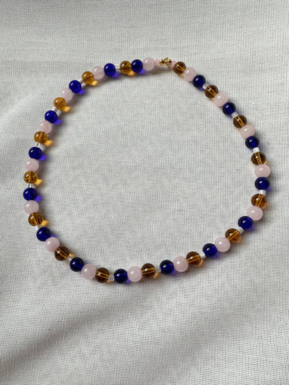 Julia Semi Precious Beaded necklace
