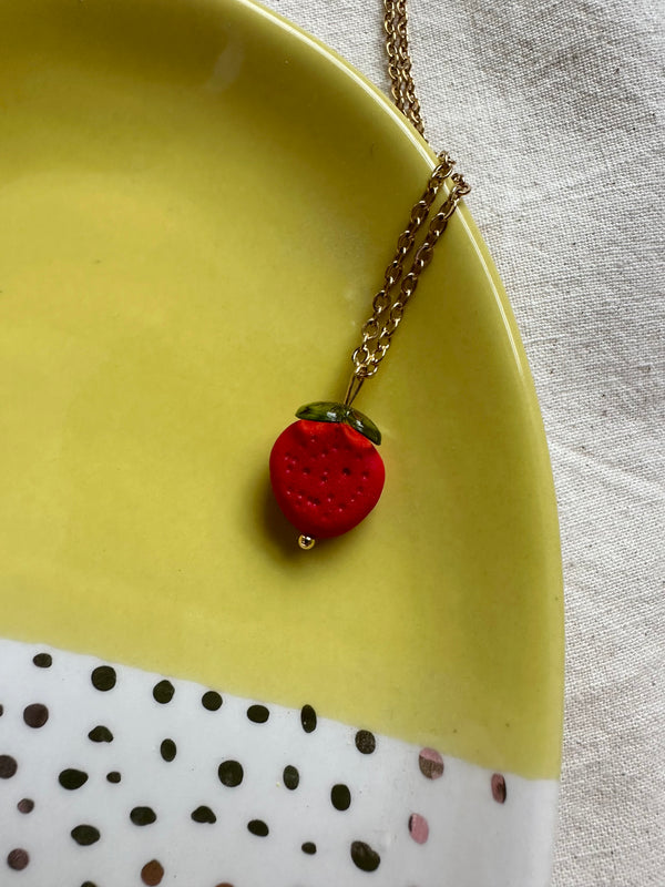 Fruit Pendant Necklace