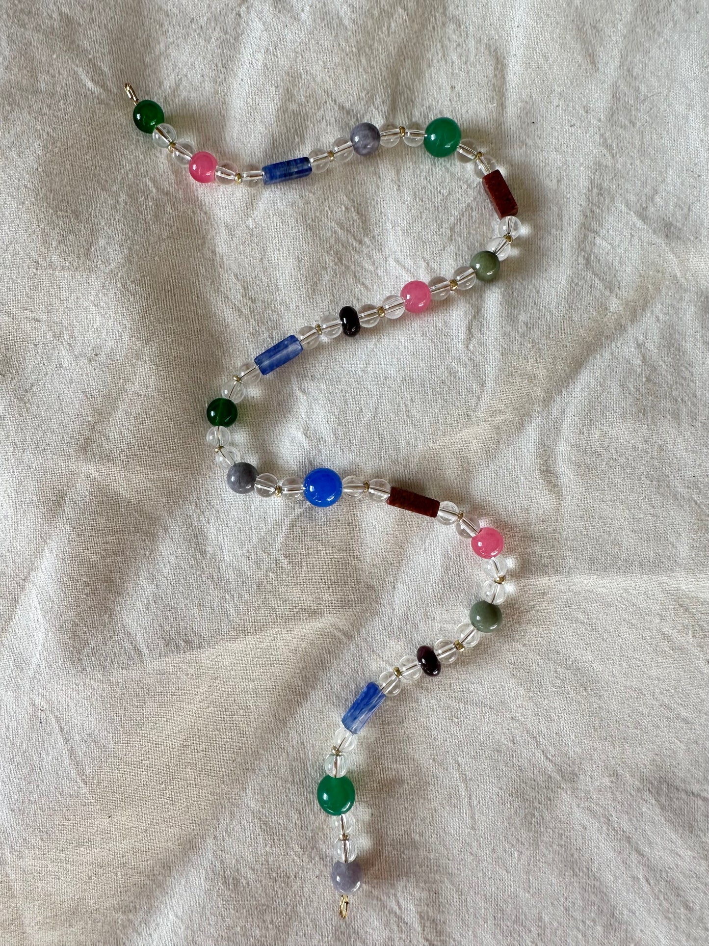 Pearl and Semi Precious Beads Necklace