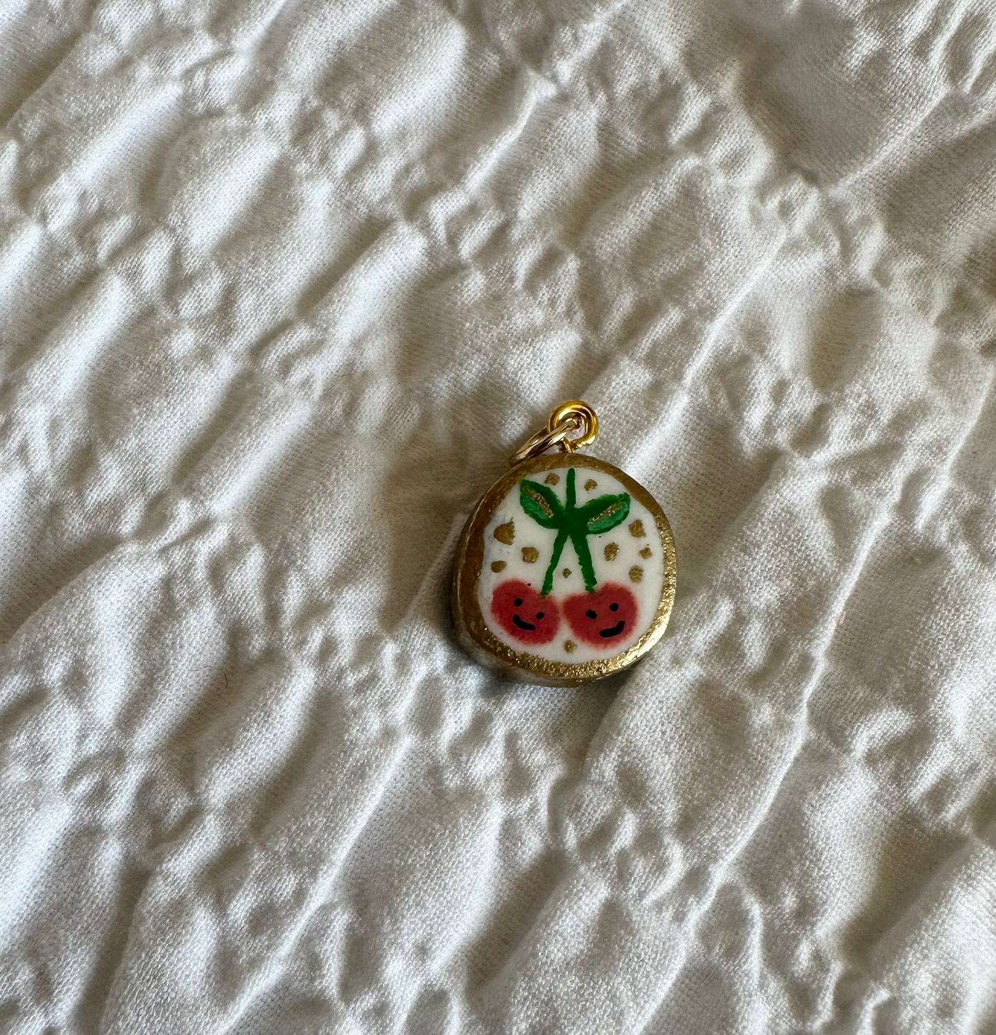 Food Hand Painted Charms