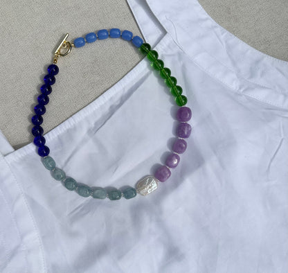 Sophie Semi Precious Beaded necklace
