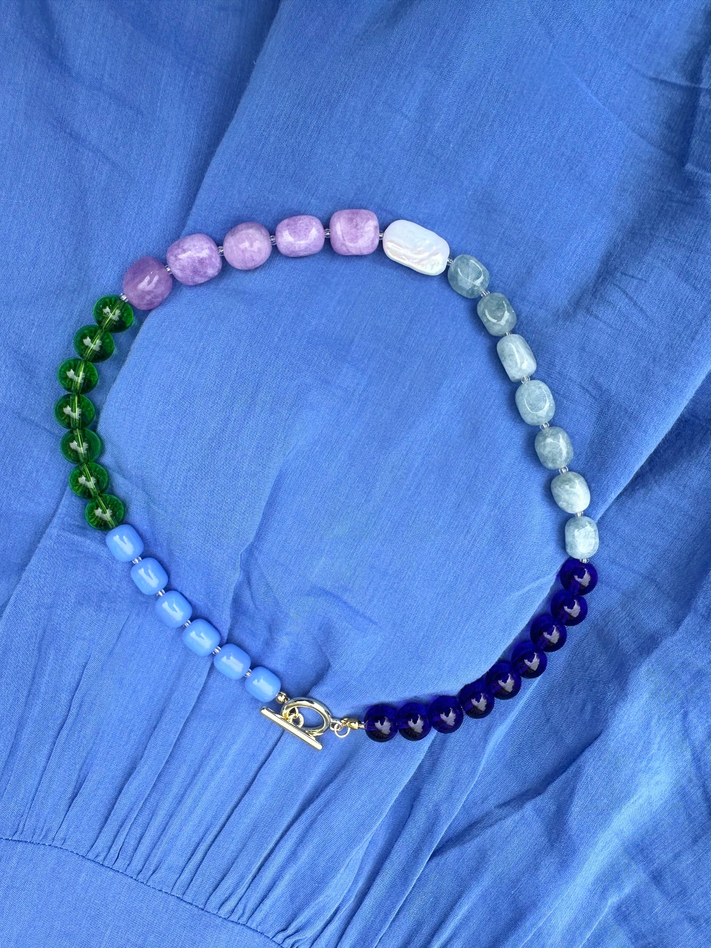 Sophie Semi Precious Beaded necklace