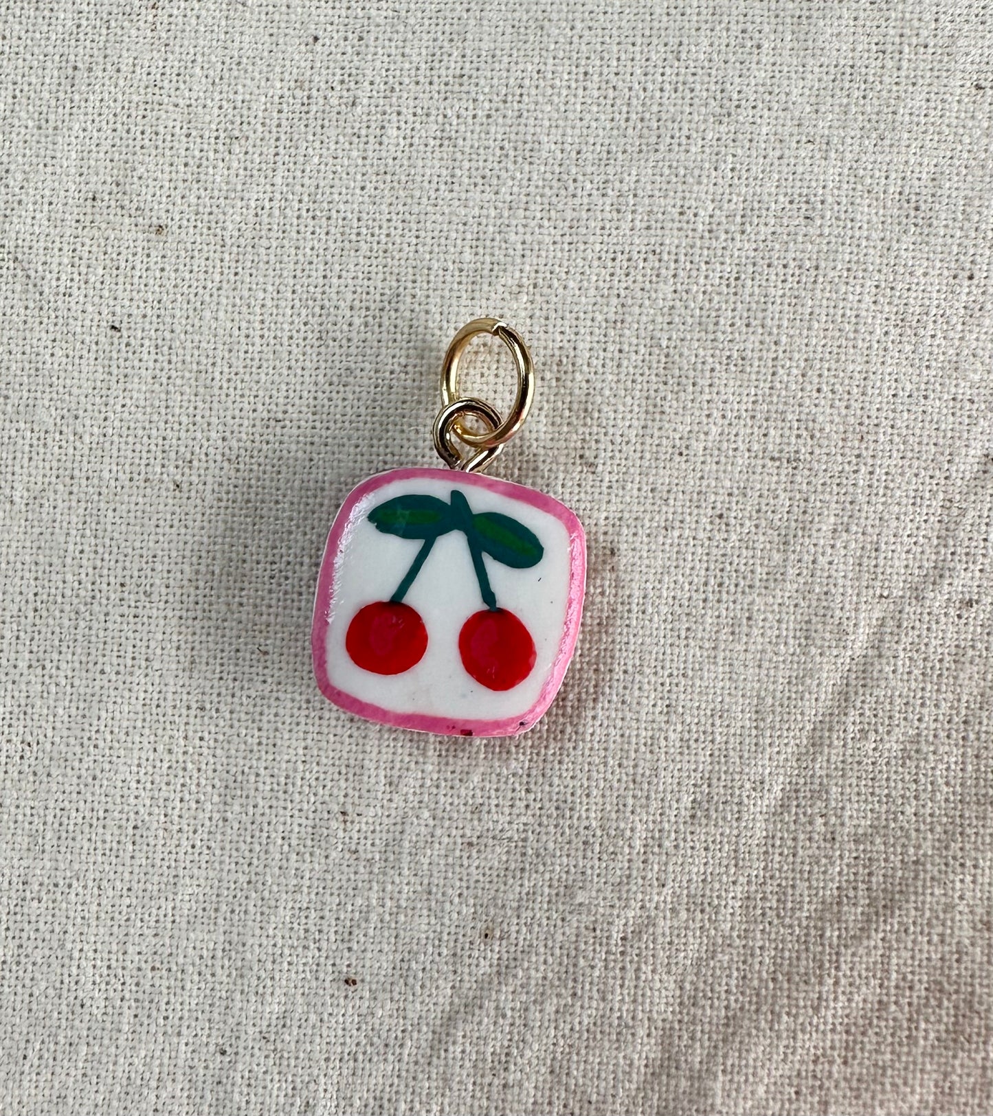 Food Hand Painted Charms