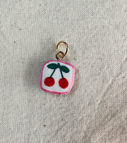 Food Hand Painted Charms