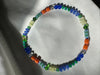 Multicoloured Semi Precious Stone Bead Necklace