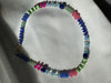 Multicoloured Semi Precious Stone Bead Necklace
