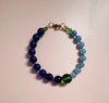 Multicoloured Semi Precious Beads Bracelets