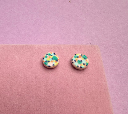 Abstract Design Studs Earrings