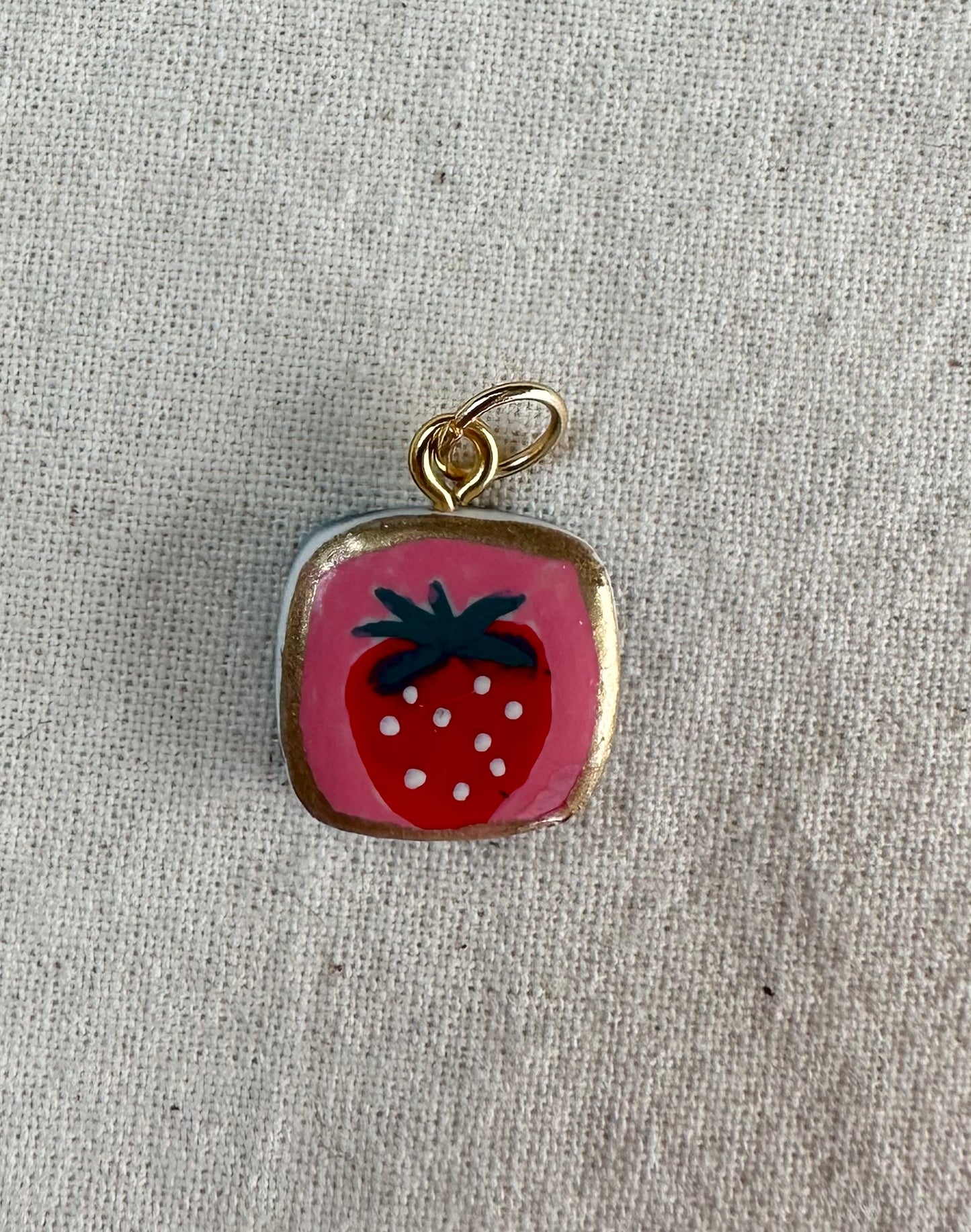 Food Hand Painted Charms