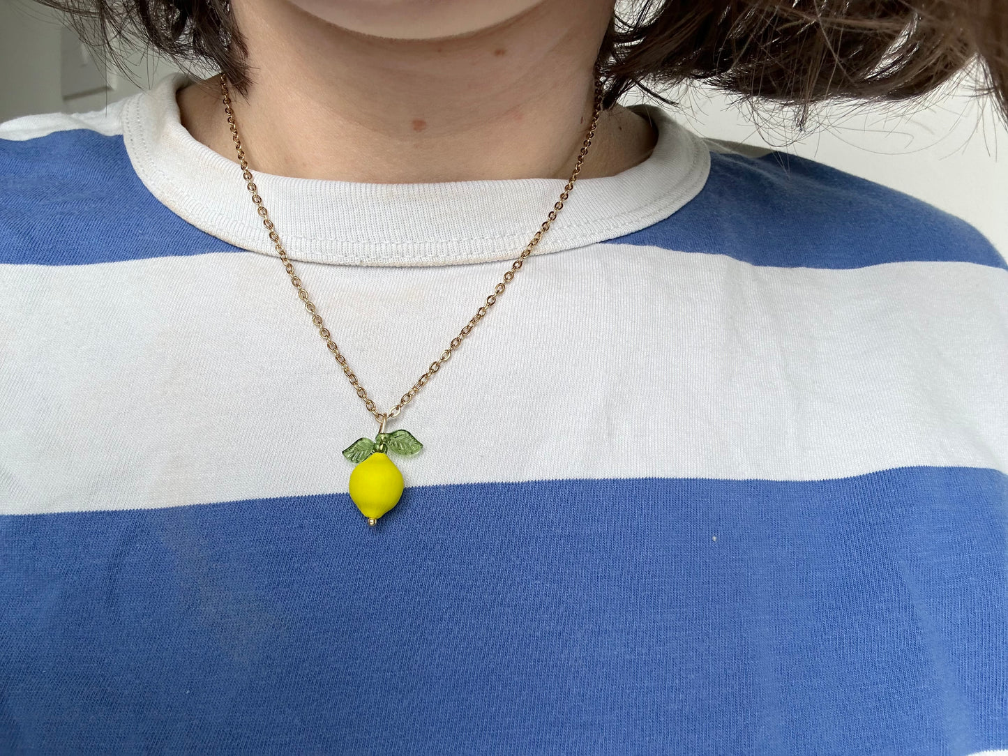 Fruit Pendant Necklace