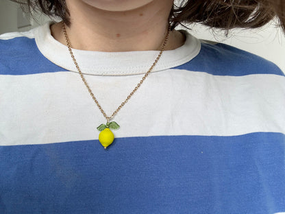 Fruit Pendant Necklace
