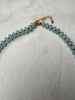 Blue Semi Precious Stone Bead Necklace