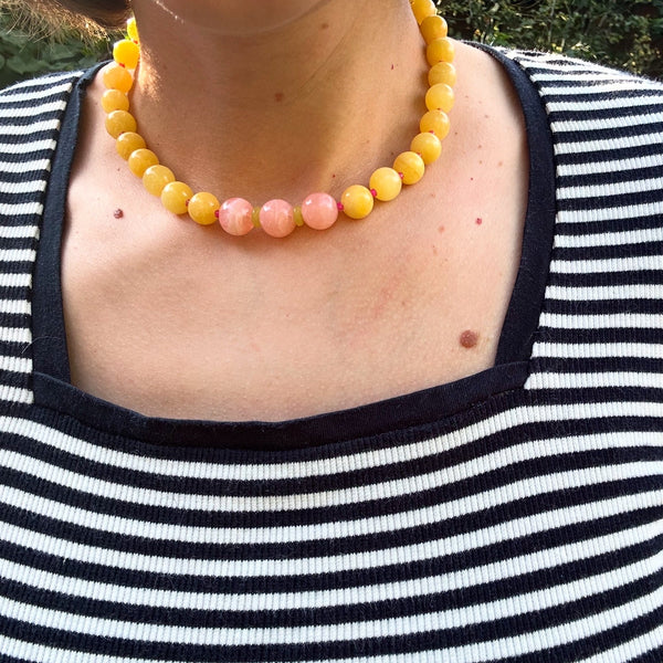 Glass Bead Necklace