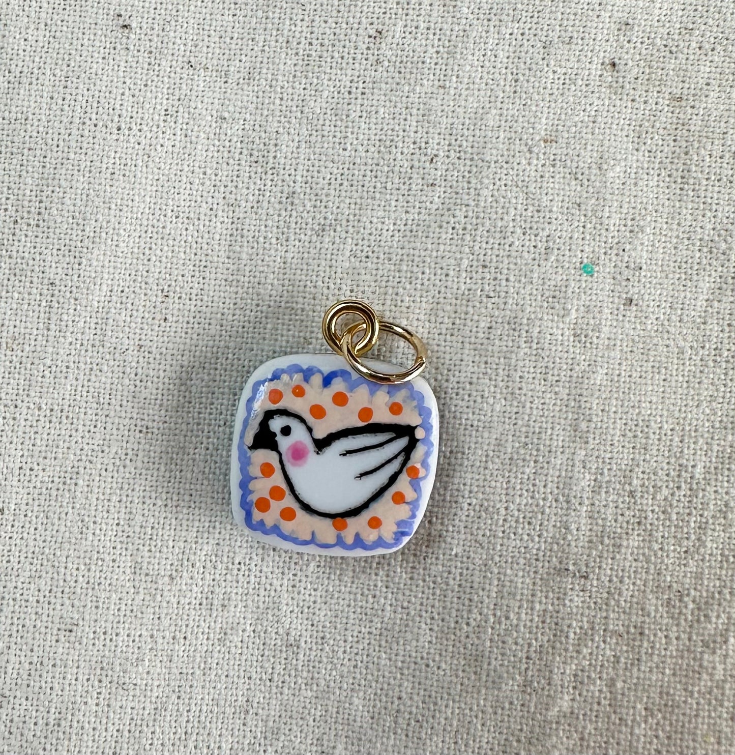 Cute Hand Painted Cat Charms
