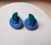 Art Deco Clay Stud Earrings