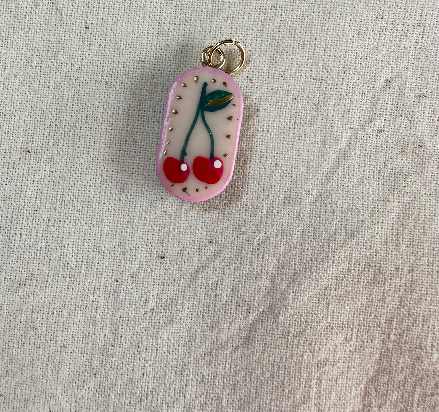 Food Hand Painted Charms