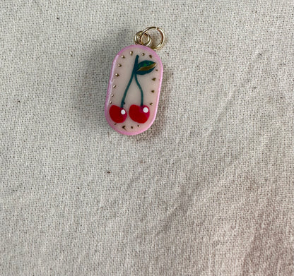 Food Hand Painted Charms