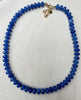 Blue Semi Precious Stone Bead Necklace