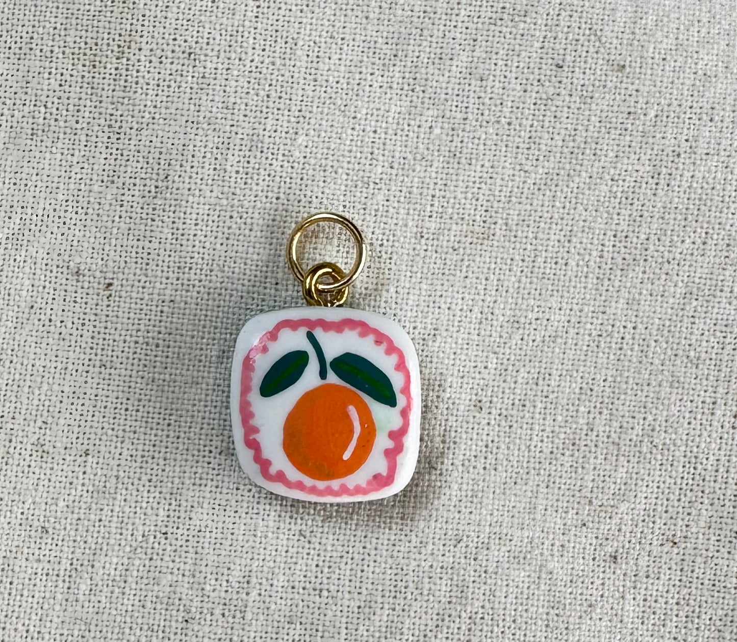 Food Hand Painted Charms