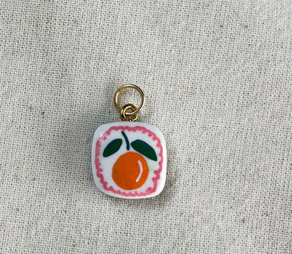 Food Hand Painted Charms