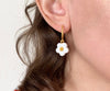 Daisy Chunky Hoop Earrings